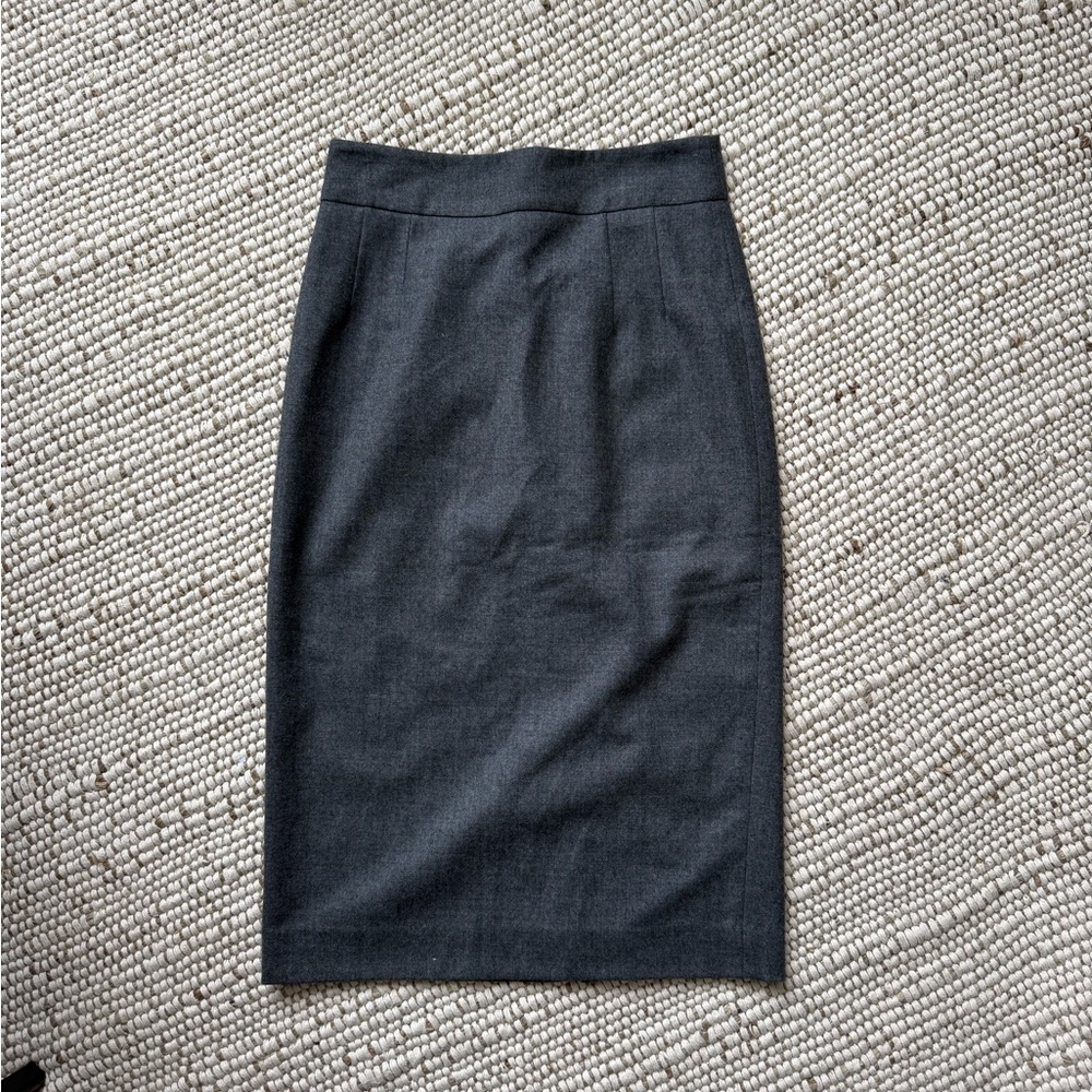 Banana Republic Charcoal Pencil Skirt